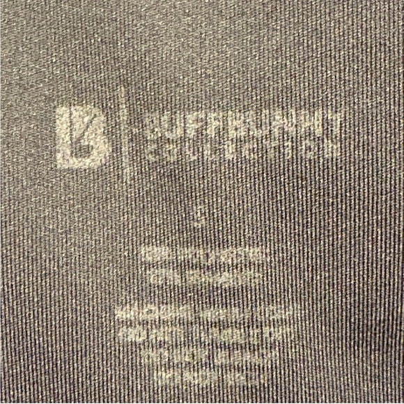 Buffbunny Collection Black Leggings White Piping Small - Picture 9 of 9